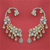 American Diamond Earcuff with 2 Tone Plating