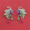 American Diamond Birds Earring with Carat Plating