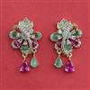 American Diamond Classic Earring with Carat Plating