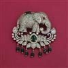 American Diamond Classic Brooch with Carat Plating