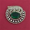 American Diamond Classic Brooch with Carat Plating