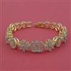 American Diamond Classic Bracelet with 2 Tone Plating
