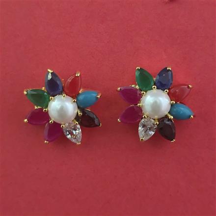 American Diamond Tops with Gold Plating