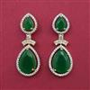American Diamond Classic Earring with Carat Plating