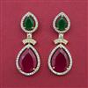 American Diamond Classic Earring with Carat Plating