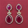 American Diamond Classic Earring with Carat Plating