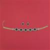 American Diamond Choker Necklace with Carat Plating