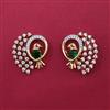 American Diamond Birds Earring with 2 Tone Plating