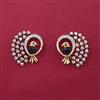 American Diamond Birds Earring with 2 Tone Plating