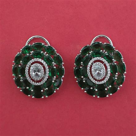 American Diamond Tops with Rhodium Plating