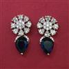 American Diamond Short Earring with Carat Plating
