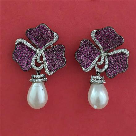 American Diamond Tops with Black Plating