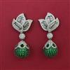 American Diamond Classic Earring with Black Plating