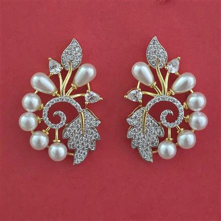 American Diamond Tops with Rhodium Plating 2 Tone Plating Mehndi Plating