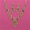 American Diamond Classic Necklace with Carat Plating