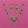 American Diamond Classic Necklace with Carat Plating