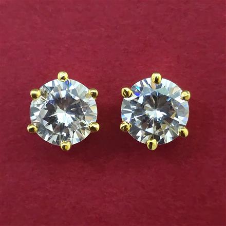 American Diamond Tops With Gold Plating Rhodium Plating
