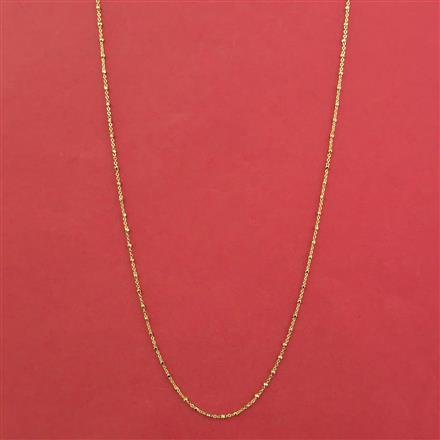 American Diamond Delicate Chain with Gold Plating