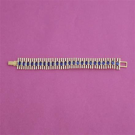 American Diamond Classic Bracelet with Carat Plating