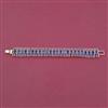 American Diamond Classic Bracelet with Carat Plating