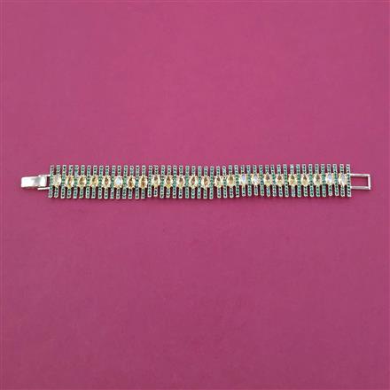 American Diamond Classic Bracelet with Carat Plating