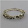 American Diamond Openable kada with Mehndi Plating