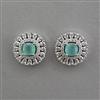 American Diamond Tops with Rhodium Plating