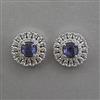 American Diamond Tops with Rhodium Plating