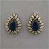 American Diamond Tops with Mehndi Plating