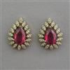 American Diamond Tops with Mehndi Plating