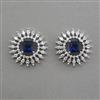 American Diamond Tops with Rhodium Plating