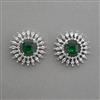 American Diamond Tops with Rhodium Plating