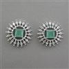 American Diamond Tops with Rhodium Plating