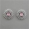 American Diamond Tops with Rhodium Plating