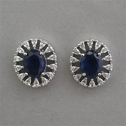 American Diamond Tops with Rhodium Plating
