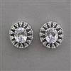 American Diamond Tops with Rhodium Plating