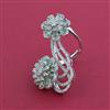 American Diamond Adjustable Ring with Rhodium Plating