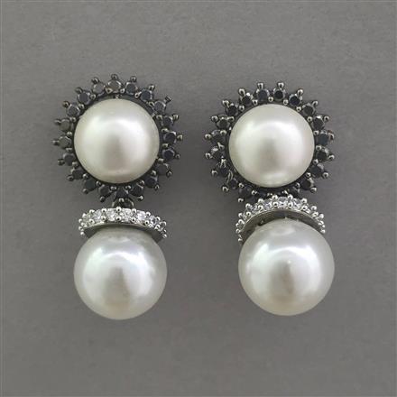 American Diamond Tops with Black Plating