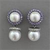 American Diamond Tops with Black Plating