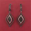 American Diamond Dangler with Black Plating