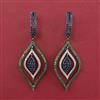 American Diamond Dangler with Black Plating
