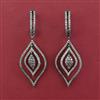 American Diamond Dangler with Black Plating