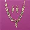 American Diamond Classic Necklace with Carat Plating