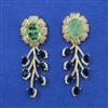 American Diamond Classic Earring with Carat Plating