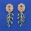 American Diamond Classic Earring with Carat Plating