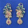 American Diamond Birds Earring with Carat Plating