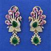 American Diamond Birds Earring with Carat Plating