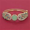 American Diamond Openable kada with Carat Plating