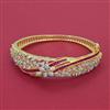 American Diamond Openable kada with 2 Tone Plating