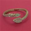 American Diamond Openable kada with Mehndi Plating